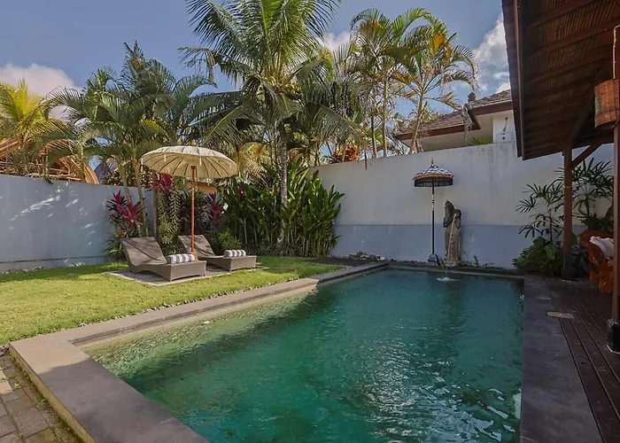 Spacious 3br Family With Pool-villa Makrando ウブド